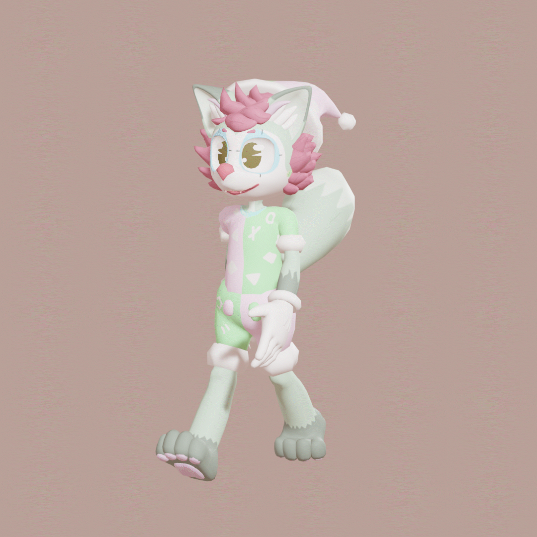 Toon Crafty Walk Cycle