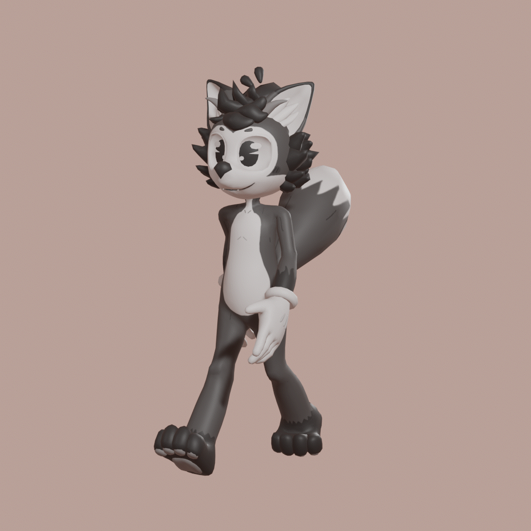 Toon Crafty Walk Cycle