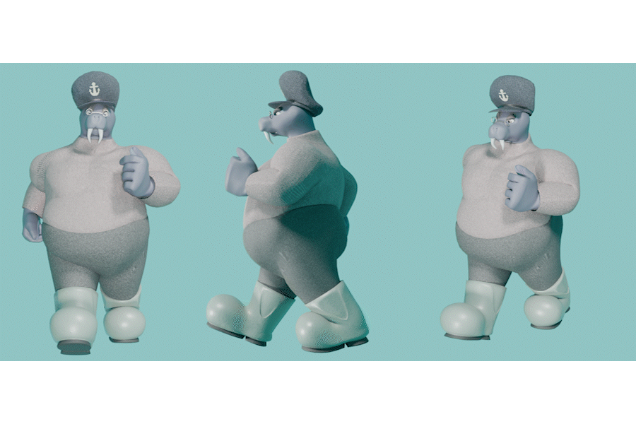 Tusk N Tide Walk Cycle